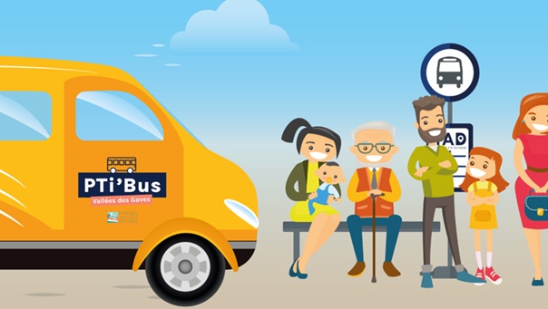 Le PTi’Bus : un nouveau service de transport pour les habitants de la Vallée des Gaves